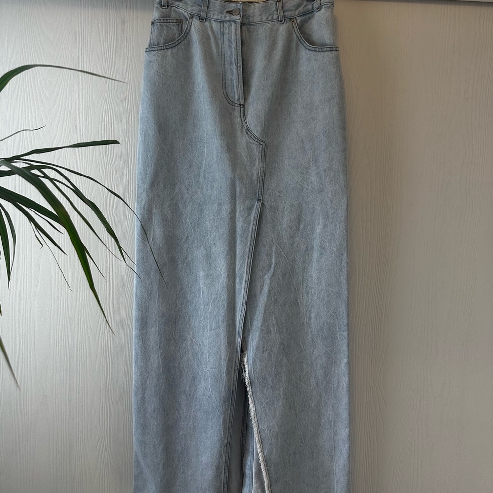 Dries Van Noten Denim Skirt